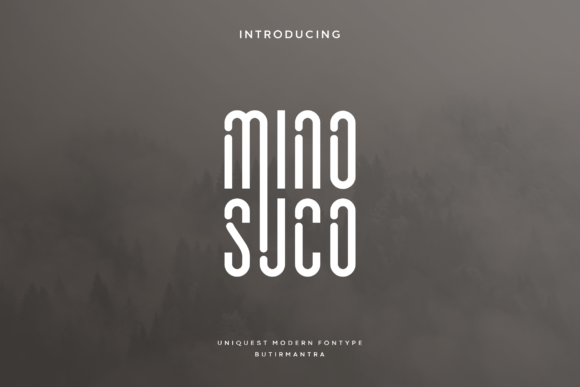 Minosuco Font - Featured Image