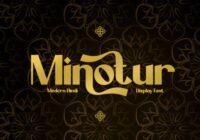 Minotur Font - Featured Image