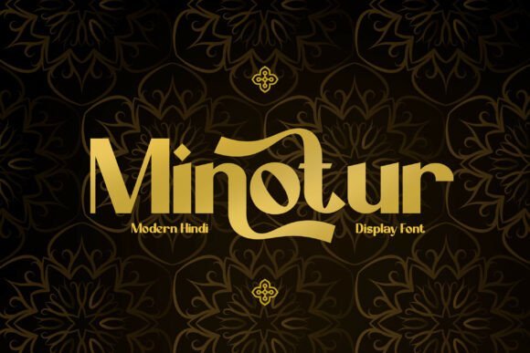 Minotur Font - Featured Image