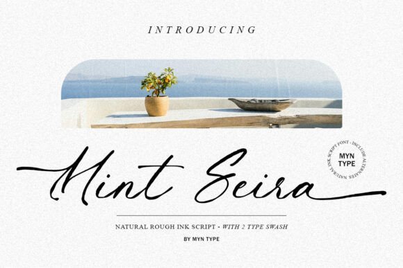 Mint Seira Font - Featured Image
