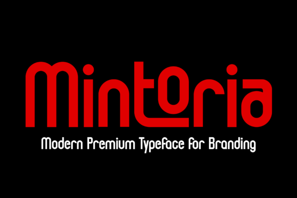 Mintoria Font - Featured Image