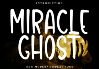 Miracle Ghost Font - Featured Image