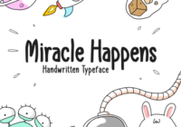Miracle Happens Font - Featured Image