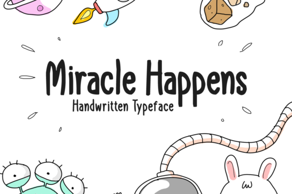 Miracle Happens Font - Featured Image