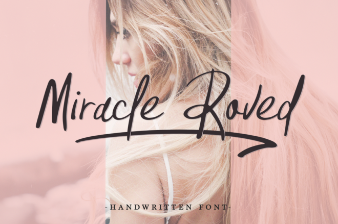 Miracle Roved Font - Featured Image