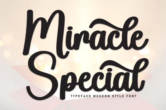 Miracle Spesial Font - Featured Image