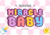 Miraclebaby Regular Font - Featured Image