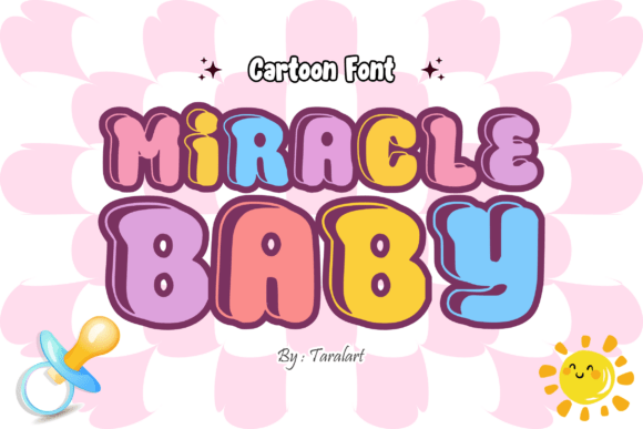 Miraclebaby Regular Font - Featured Image