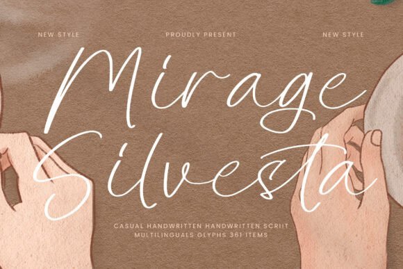 Mirage Silvesta Font - Featured Image