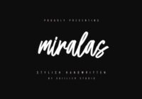 Miralas Font - Featured Image