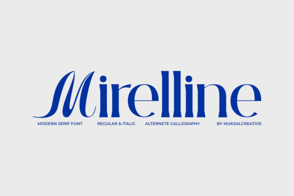 Mirelline Font - Featured Image