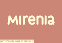 Mirenia Font - Featured Image