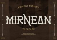 Mirnean Font - Featured Image