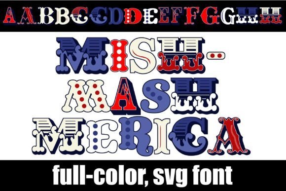 Mishmash Merica Font - Featured Image