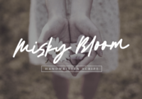 Misky Bloom Font - Featured Image
