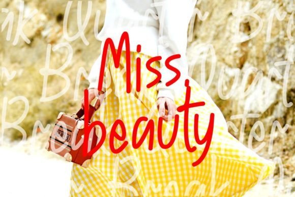 Miss Beauty Font - Featured Image