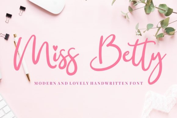 Miss Betty Font - Featured Image