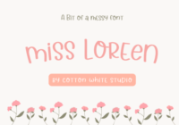 Miss Loreen Font - Featured Image