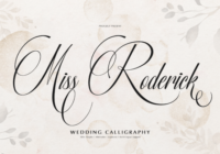 Miss Roderick Font - Featured Image