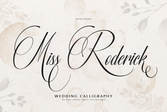 Miss Roderick Font - Featured Image