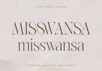 Misswansa Font - Featured Image