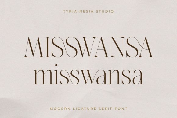 Misswansa Font - Featured Image