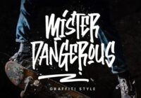 Mister Dangerous Font - Featured Image