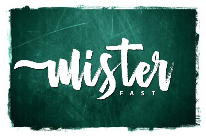 Mister Fast Font - Featured Image