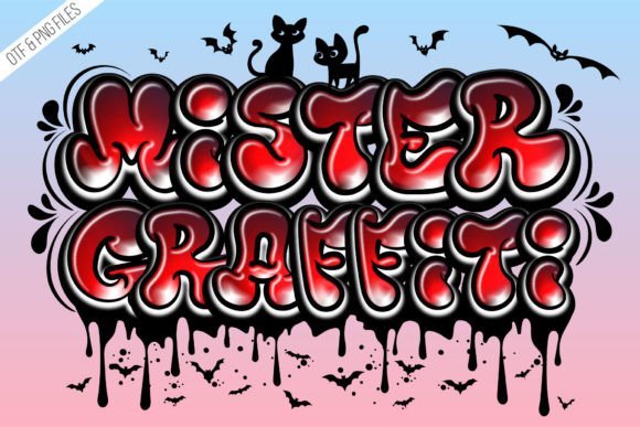 Mister Graffiti Font - Featured Image