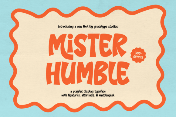 Mister Humble Font - Featured Image