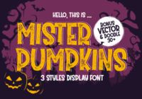 Mister Pumpkins Font - Featured Image