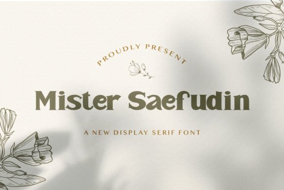 Mister Saefudin Font - Featured Image