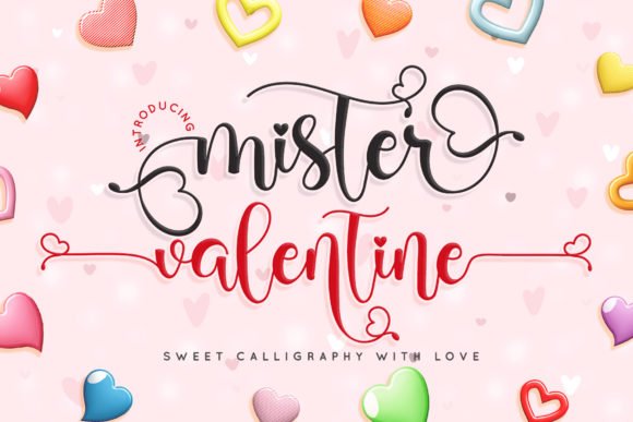 Mister Valentine Font - Featured Image