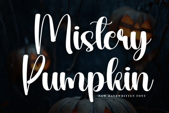 Mistery Pumpkin Font - Featured Image