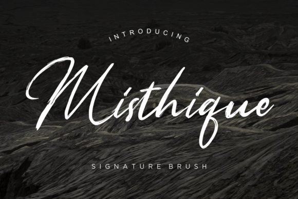 Misthique Font - Featured Image