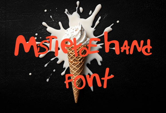 Mistietoe Hand Font - Featured Image