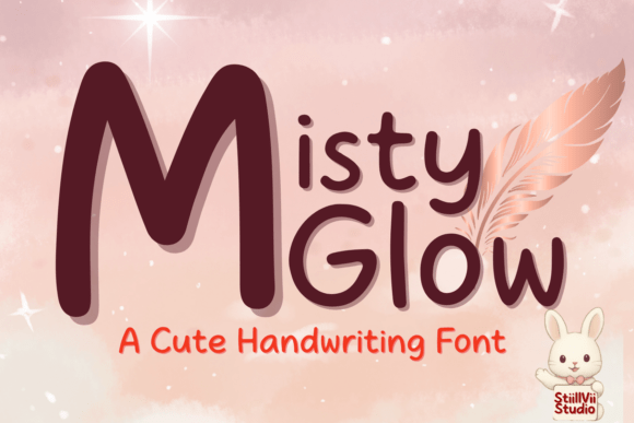 Misty Glow Font - Featured Image