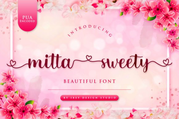 Mitta Sweety Font - Featured Image
