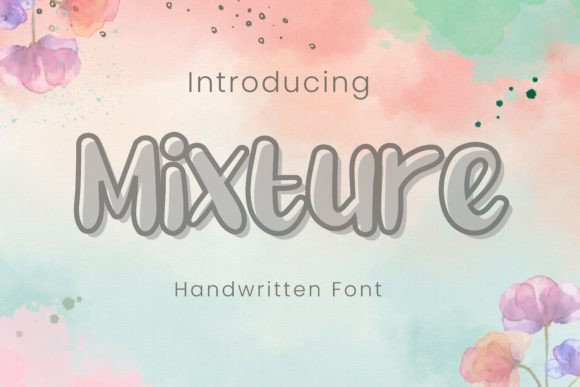 Mixture Font - Featured Image