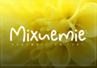 Mixuemie Font - Featured Image