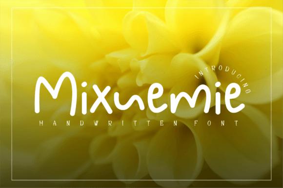 Mixuemie Font - Featured Image