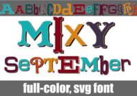 Mixy September Font - Featured Image