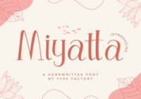 Miyatta Font - Featured Image