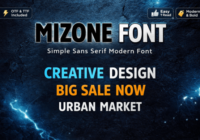 Mizone Font - Featured Image