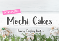 Mochi Cakes Font - Featured Image