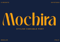 Mochira Regular Font - Featured Image