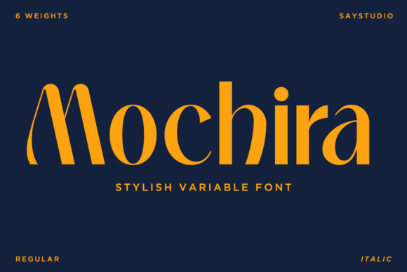 Mochira Regular Font - Featured Image