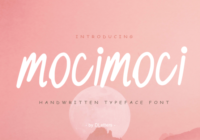 Mocimoci Font - Featured Image