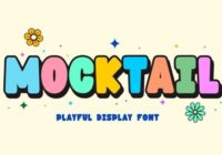 Mocktail Font - Featured Image