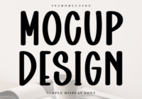 Mocup Design Font - Featured Image